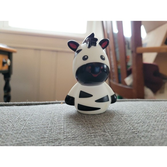 Buba Baby Zebra Finger Puppet rubber Brazil - Picture 1 of 9